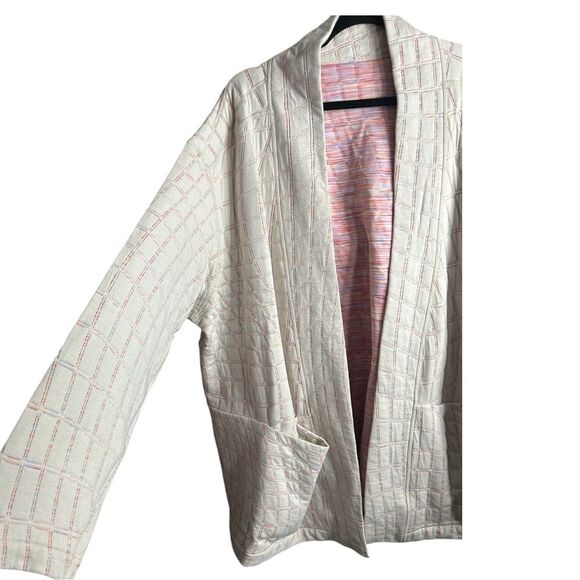 Nike Yoga Therma-FIT Luxe Women's Jacquard Quilted Jacket Reversible Size 1X - Picture 5 of 12